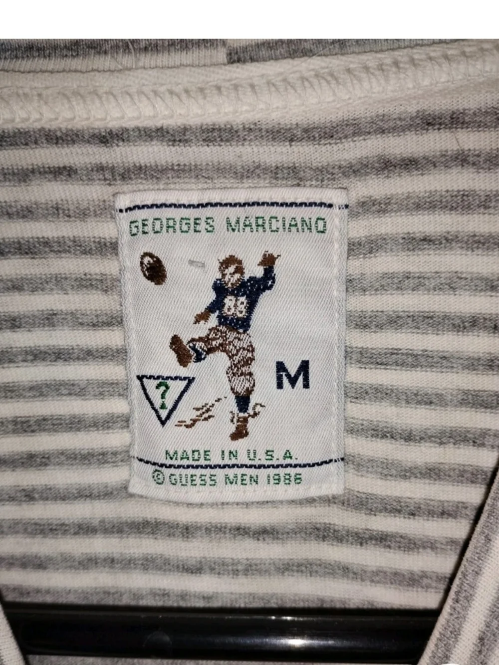 Vintage 80s Guess USA Tee-Shirt By George Marciano Size Medium - Picture 4 of 6